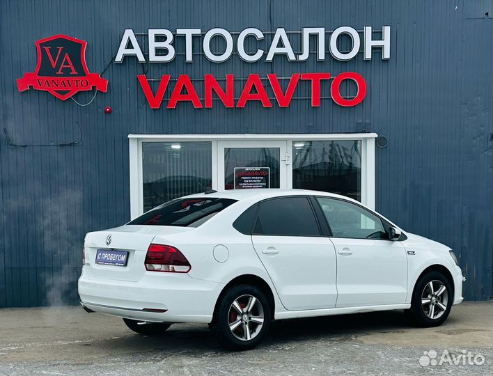 Volkswagen Polo 1.6 МТ, 2019, 119 502 км