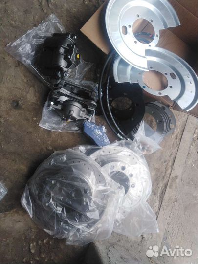 Комплект тромазных дисков на УАЗ