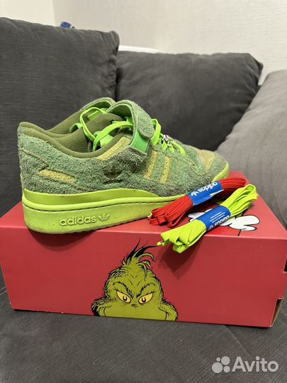 Кеды adidas forum low grinch