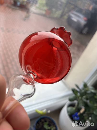 5 вазочек Лауша, Lauscha комплект(С нюансами)