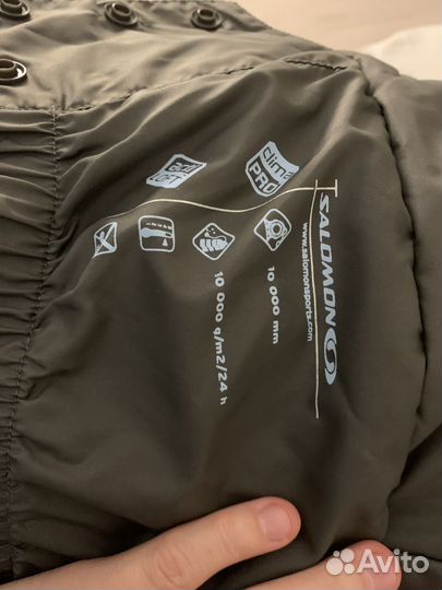 Горнолыжная куртка salomon xs