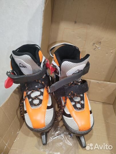 Коньки детские раздвижные