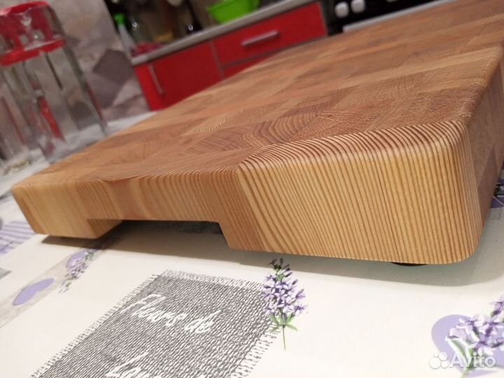 Торцевая разделочная доска из дуба