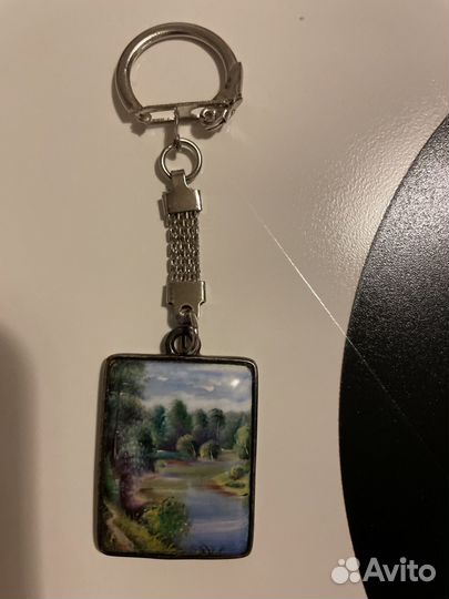 Клоун на качелях. Подсвечник mini -фарфор