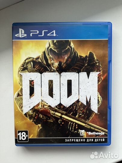 Комплект игр для ps4. doom styx killzone