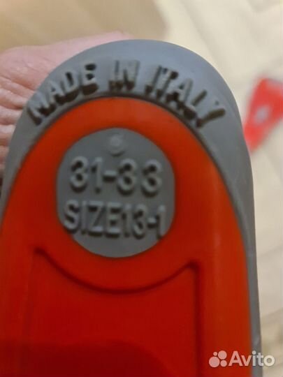 Ласты для бассейна размер 31-33