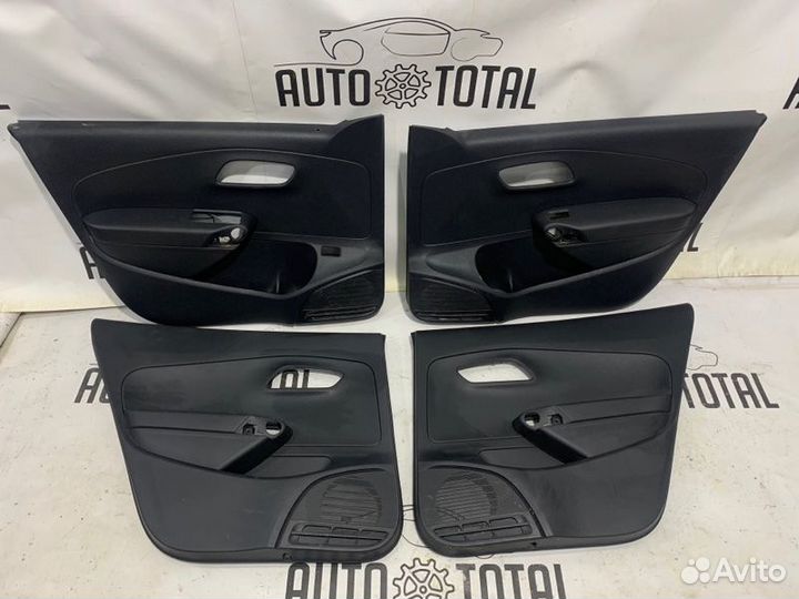 Карты дверей (обшивки) Volkswagen Polo sedan (MK5)