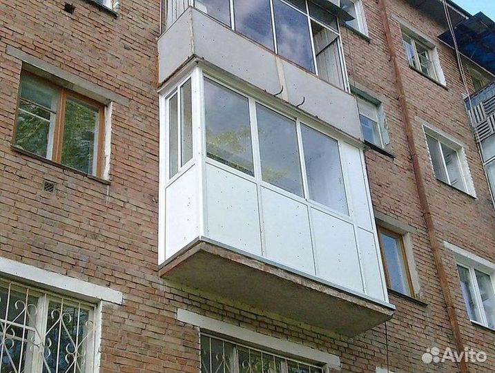 Балконы с установкой