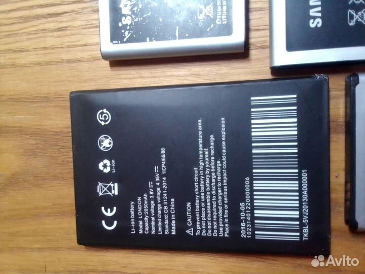 Аккумуляторы разные для электроники