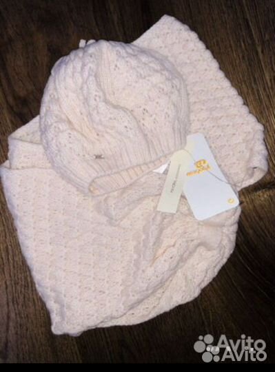 Шапка и снуд для девочки год Mayoral