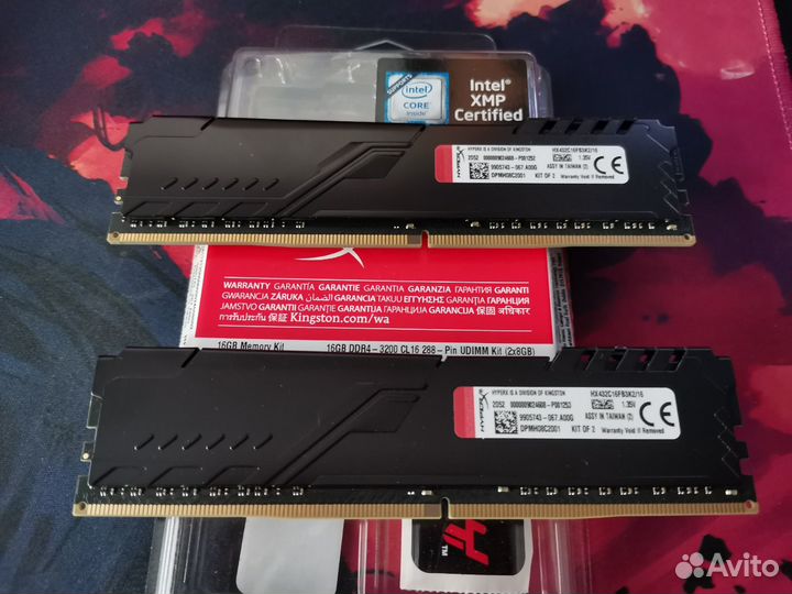 Kingston HyperX Fury DDR 4 (2x8 GB)