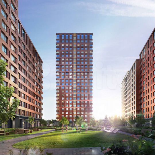 1-к. квартира, 45,9 м², 12/25 эт.