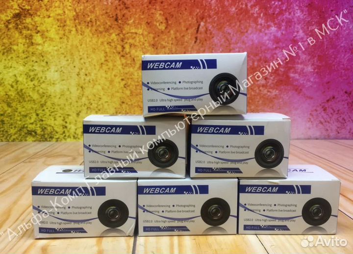 Вебкамера FullHD1080p Новые В Наличии 145шт