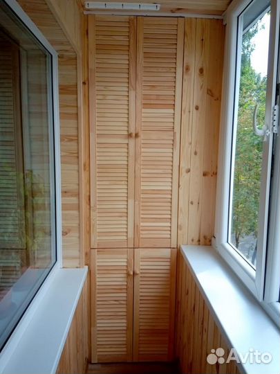 Отделка балконов вагонкой и панелями пвх