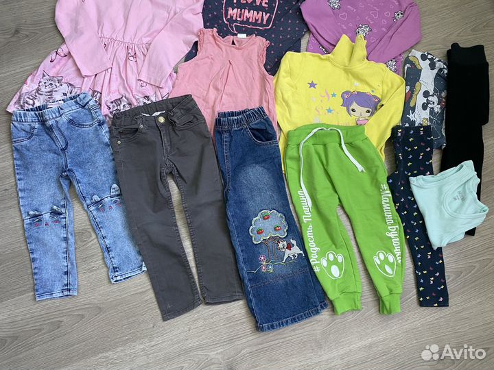 Пакет вещей для девочки 92-98
