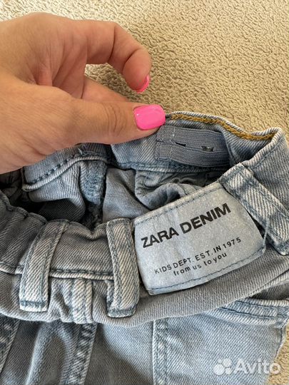 Джинсы Zara оригинал, 80-86