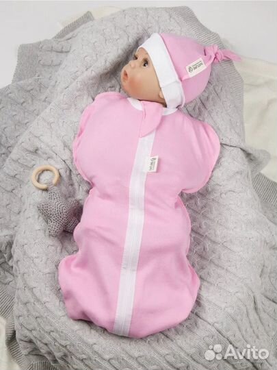 Пеленка-кокон Amarobaby Curly