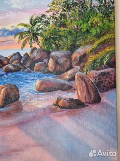 Картина маслом на холсте 