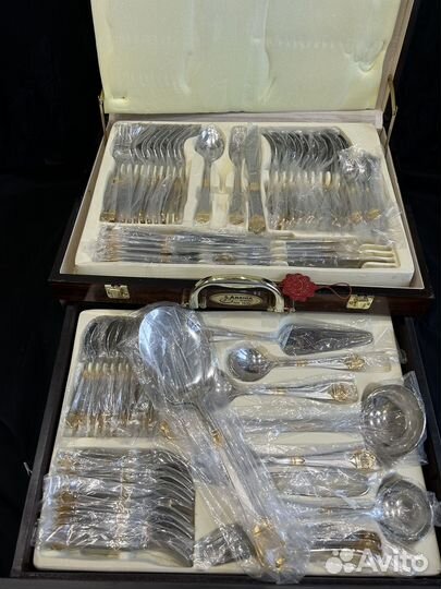 Столовые потборы 12 персон 86 предметов