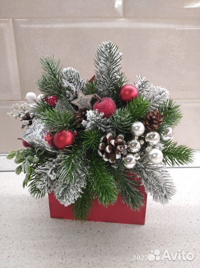 Букет новогодний