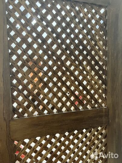 Ширма деревянная из Индии для зонирования бу