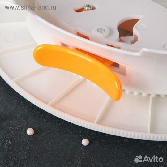 Подставка для торта вращающаяся, d30,5 см, с рычаг