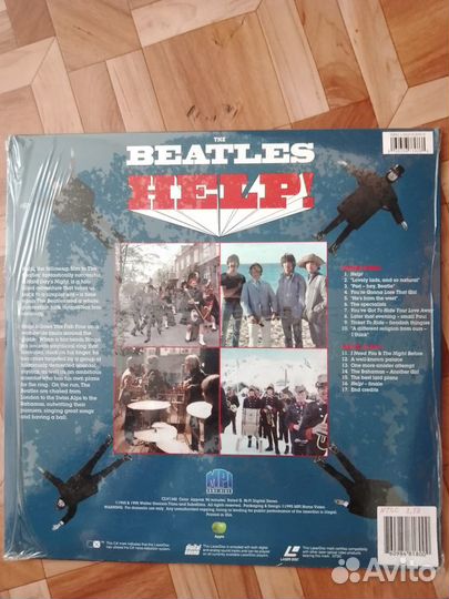 The Beatles Help - LaserDisc - LD