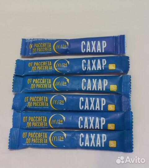 Сахарные стики Макдональдс