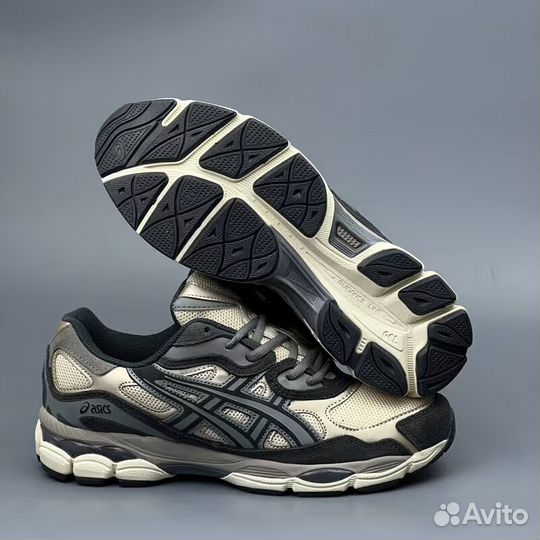 Asics Gel NYC oatmeal obsidian grey