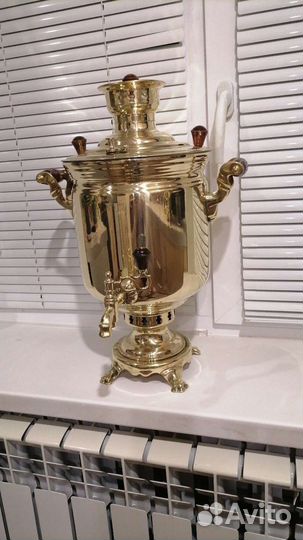 Самовар на дровах советский 5-7 литров