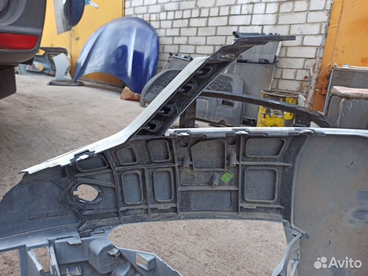 Octavia A7 рестайл усилитель бампера