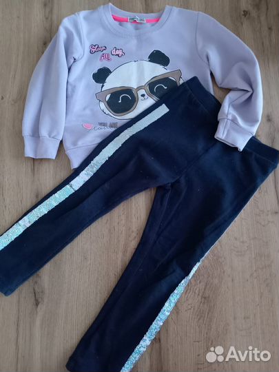 Вещи для девочки пакетом на 3-5 лет