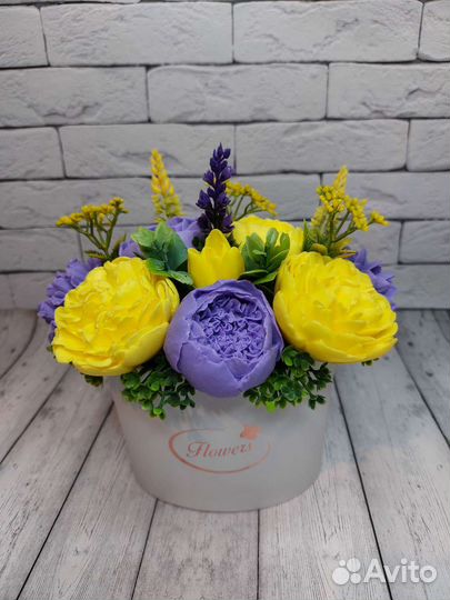 Букеты из мыла ручной работы