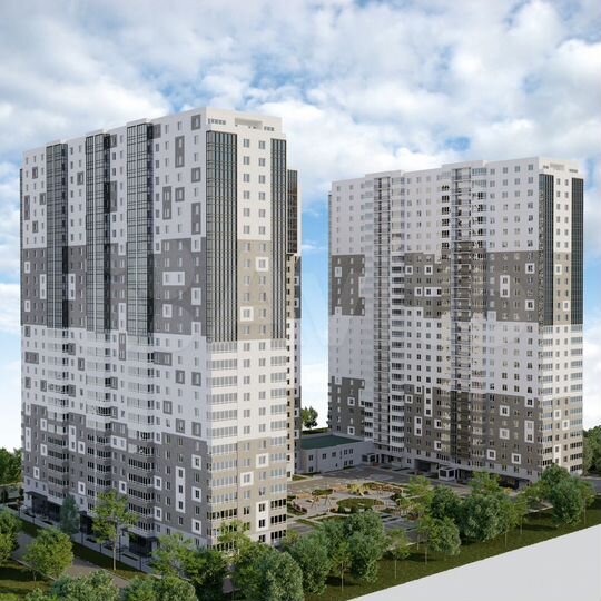 1-к. квартира, 51 м², 15/27 эт.