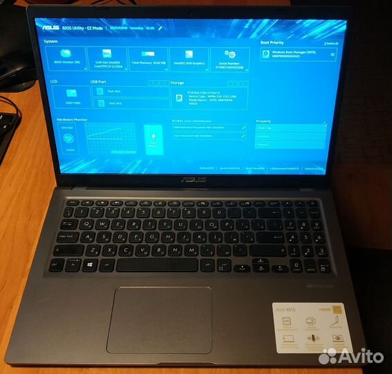 Ноутбук asus F515E