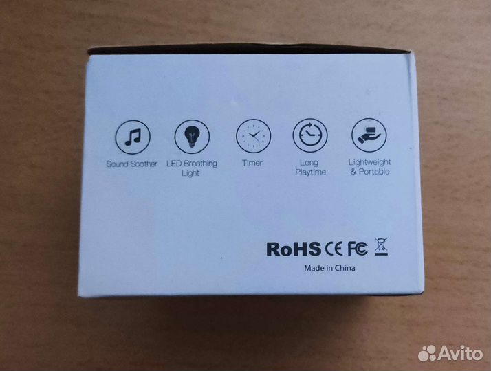 Ночник - проигрыватель белый шум