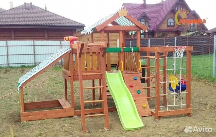 Детская площадка, городок Савушка Baby play 13