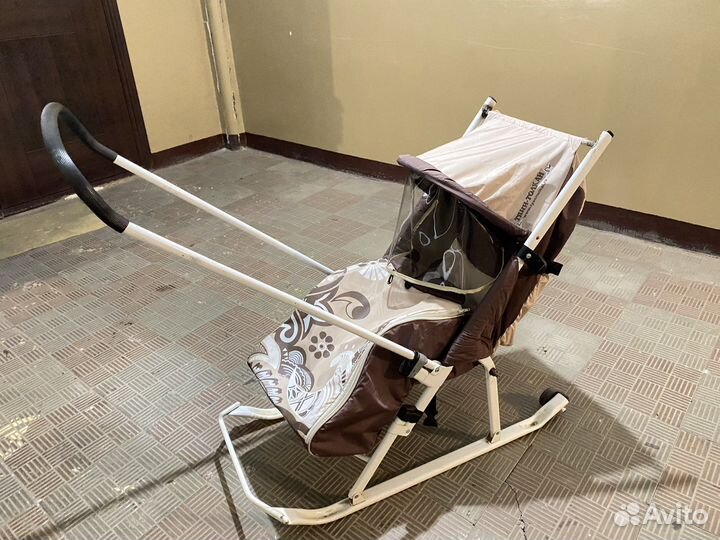 Санки коляска, детские санки бу