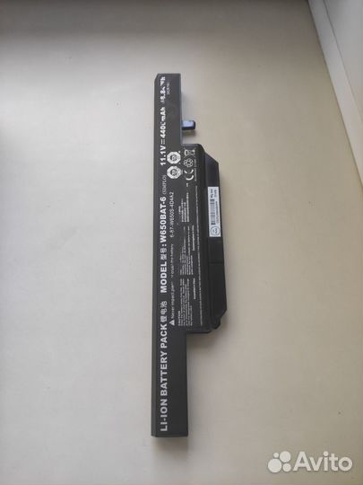 Ноутбук DNS W650EH на запчасти