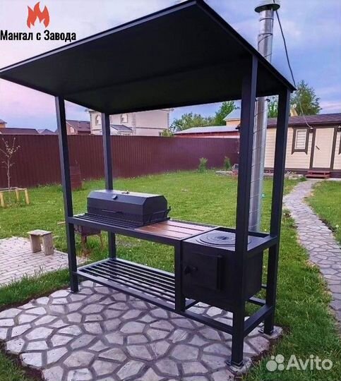 Мангалы в стиле лофт