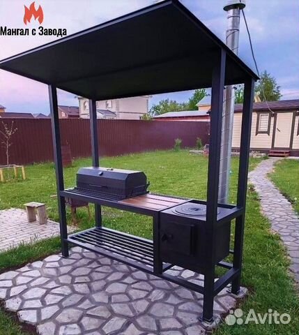 Мангалы в стиле лофт