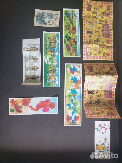 Редкие вкладыши из 90 х том и джери