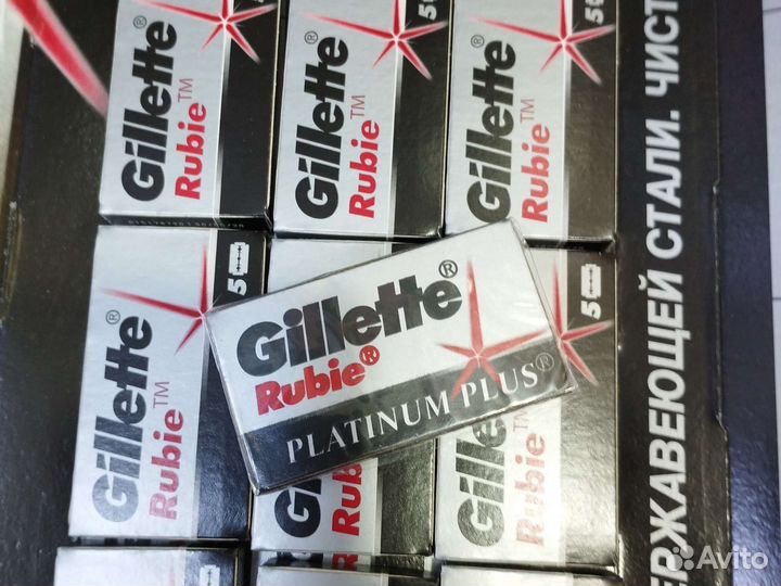 Лезвия для бритья gillette rubie