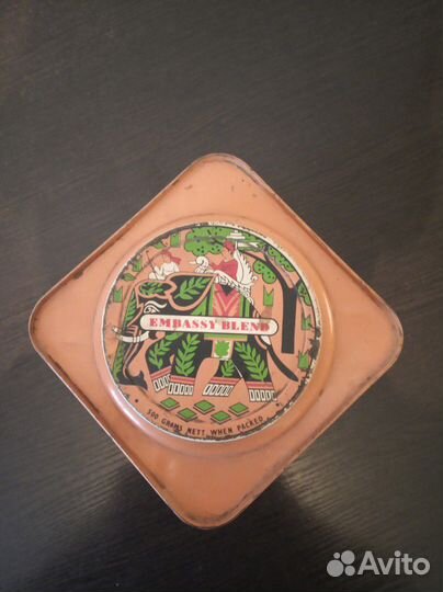 Банка жестяная редкая