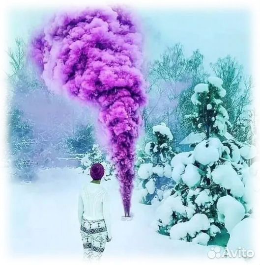 Цветной дым для свадьбы