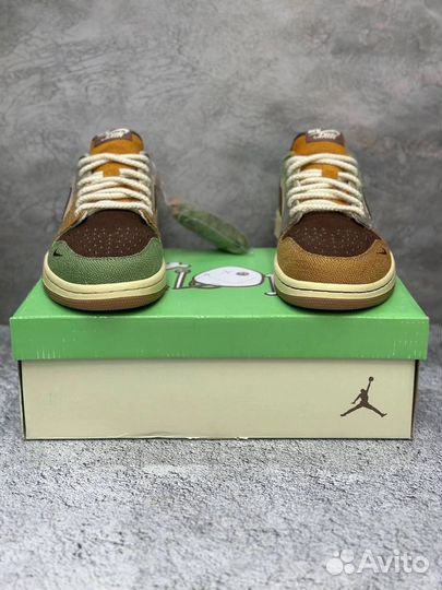 Кроссовки Nike air jordan 1 low voodoo