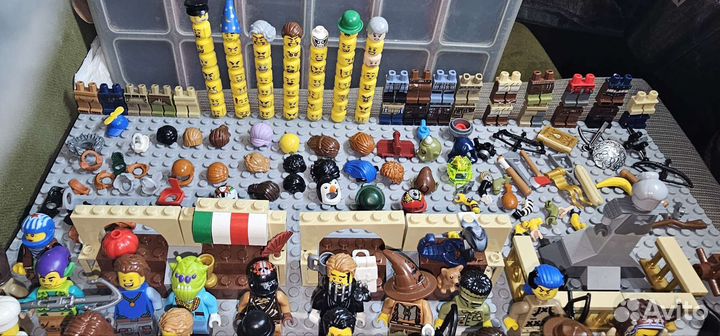 Lego оригинал, минифигурки Кастом и аксессуары бу