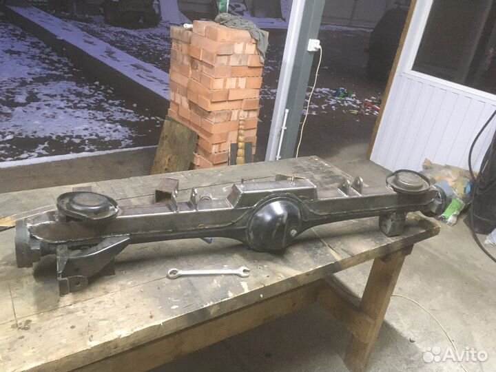 Усиленый задний мост нива 21214 с абс