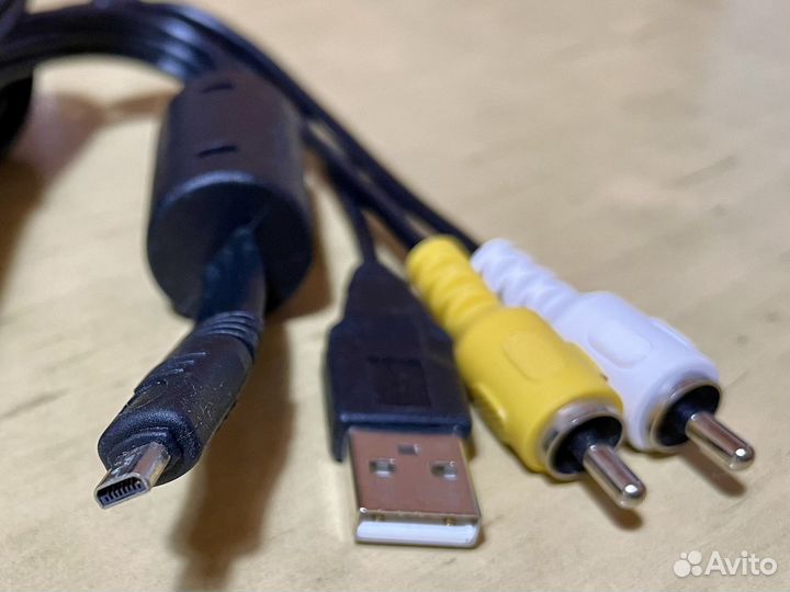 Провод для камеры 2RCA + USB