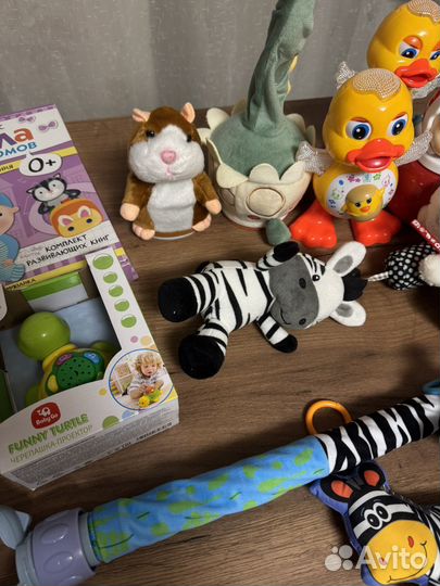 Игрушки пакетом для малышей